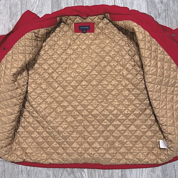 LANDS END Squall Parka Jacket RED
Mens Size XL 46-48 - Picture 2 of 14